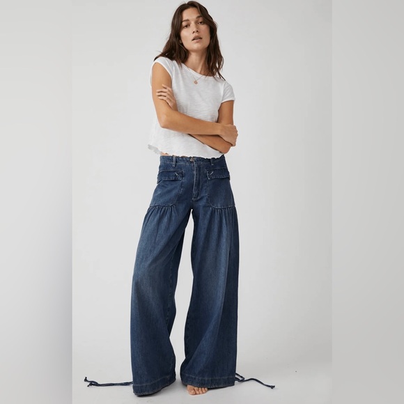 NEW Free People Lotus Jean Size 25 - Picture 17 of 17